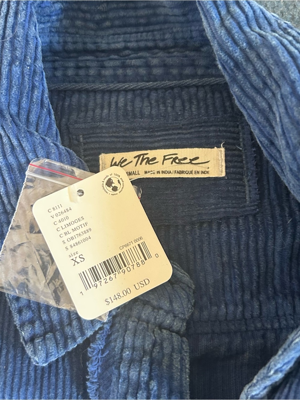 We the Free Full Moon Corduroy Shacket - Picture 5 of 5